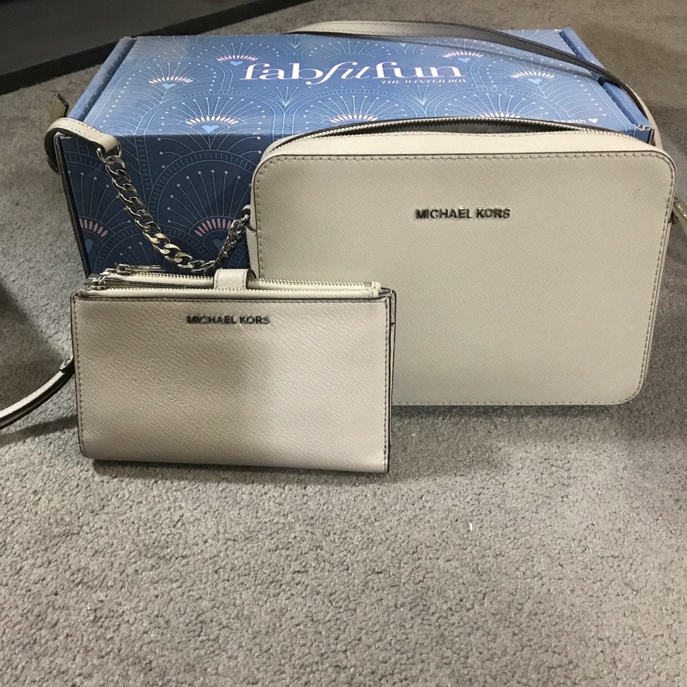 Michael Kors purse and wallet